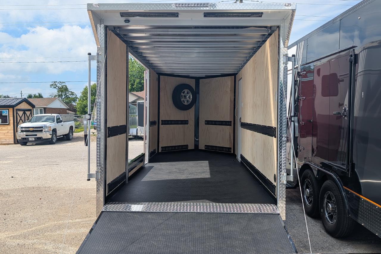 2026 Canadian Trailer Company 7x16 V-Nose Cargo Trailer Aluminum Tandem Axle Photo13