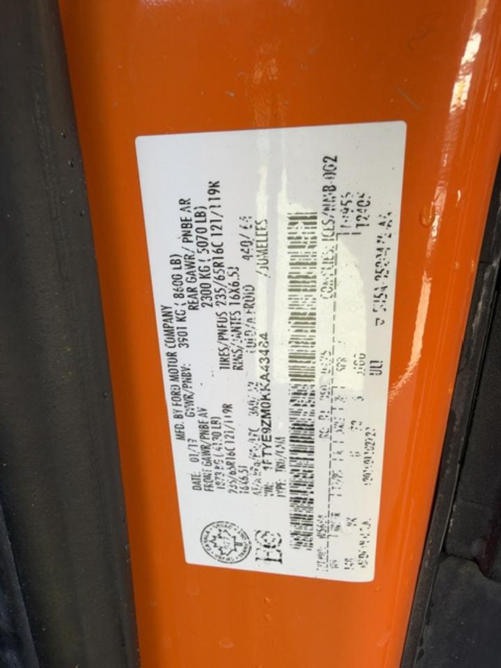 2019 Ford Transit 150 T-150 148" LOW RF Photo