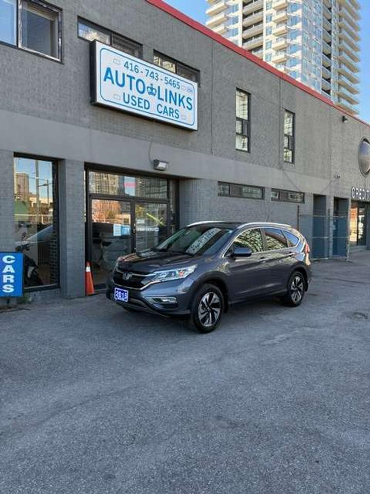 2015 Honda CR-V Touring   AWD   2.4 LITRE   LEATHER   SUNROOF Photo0