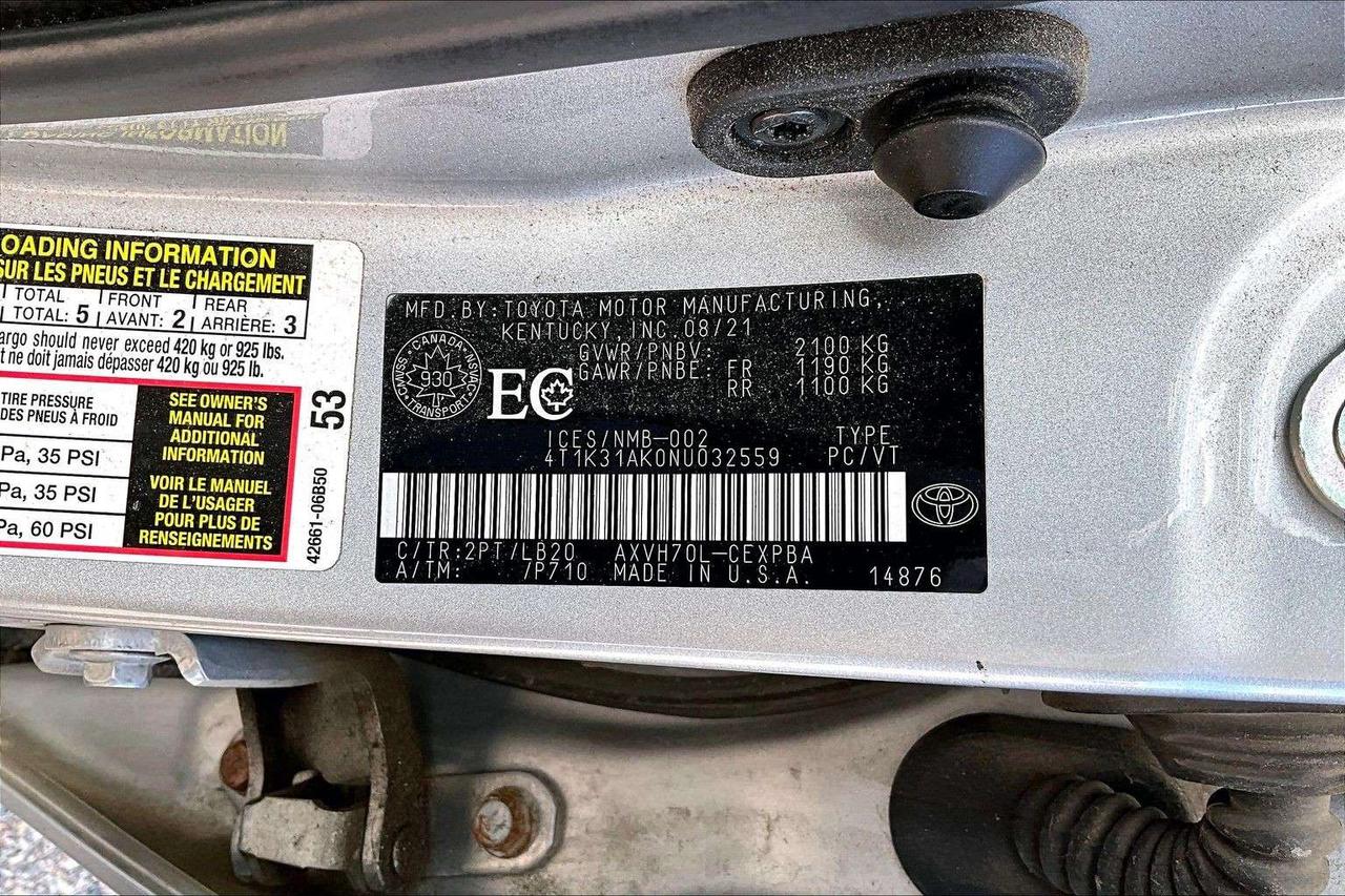2022 Toyota Camry XSE Photo