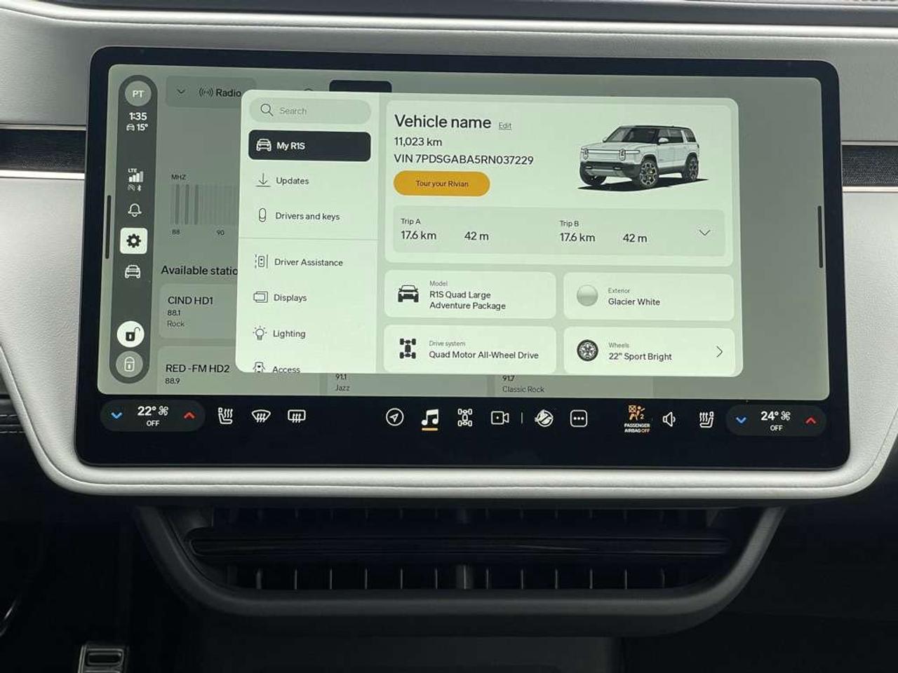 2024 Rivian R1S Adventure QUAD PACK   Clean! Photo