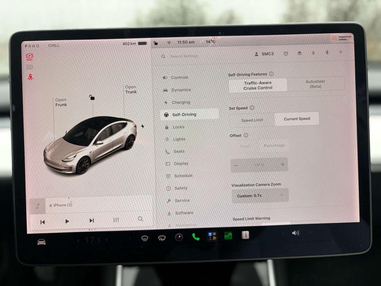 2020 Tesla Model 3 Performance, AWD, White on White, Photo