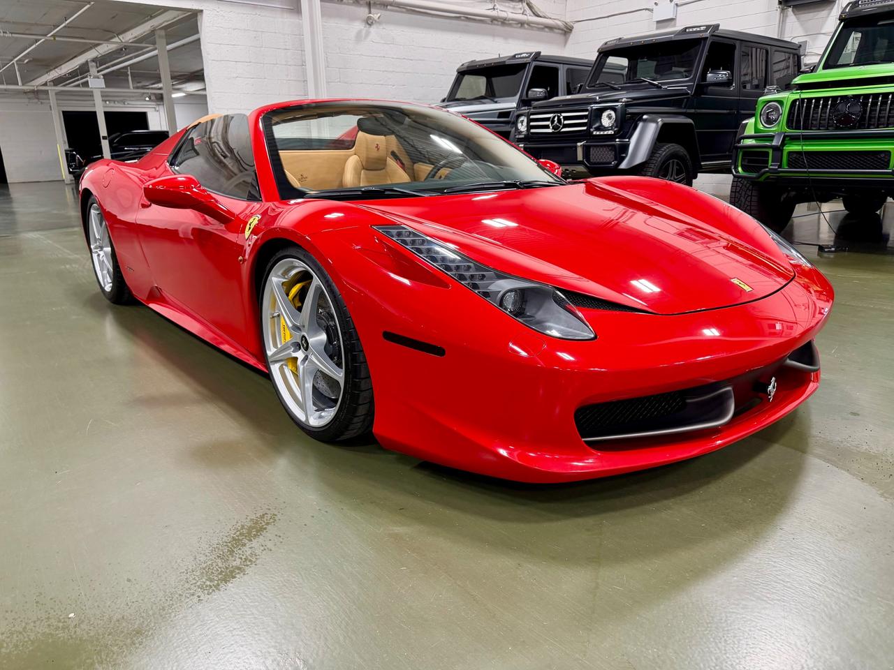 2014 Ferrari 458 Spider Base 2dr Convertible Photo