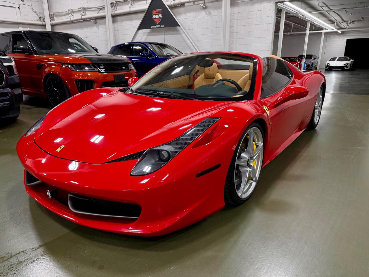 2014 Ferrari 458 Spider Base 2dr Convertible Photo