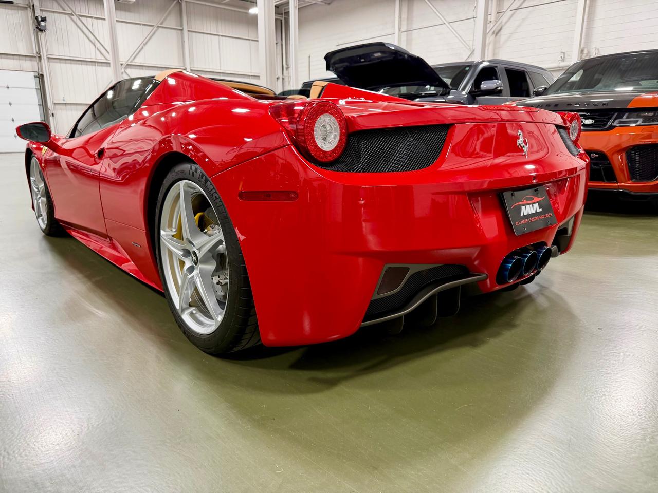 2014 Ferrari 458 Spider Base 2dr Convertible Photo