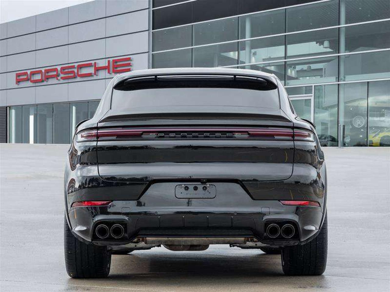 2024 Porsche Cayenne S Coupe AWD Premium Pkg Plus SportDesign Pkg in High Gloss Black 22 SportDesign Wheels in High Glos Photo