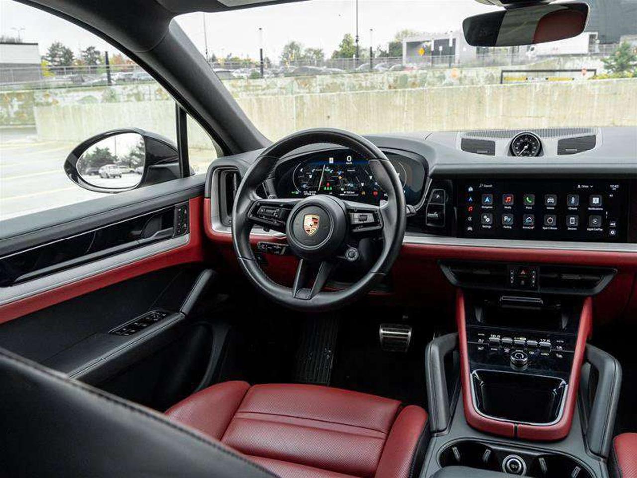 2024 Porsche Cayenne S Coupe AWD Premium Pkg Plus SportDesign Pkg in High Gloss Black 22 SportDesign Wheels in High Glos Photo