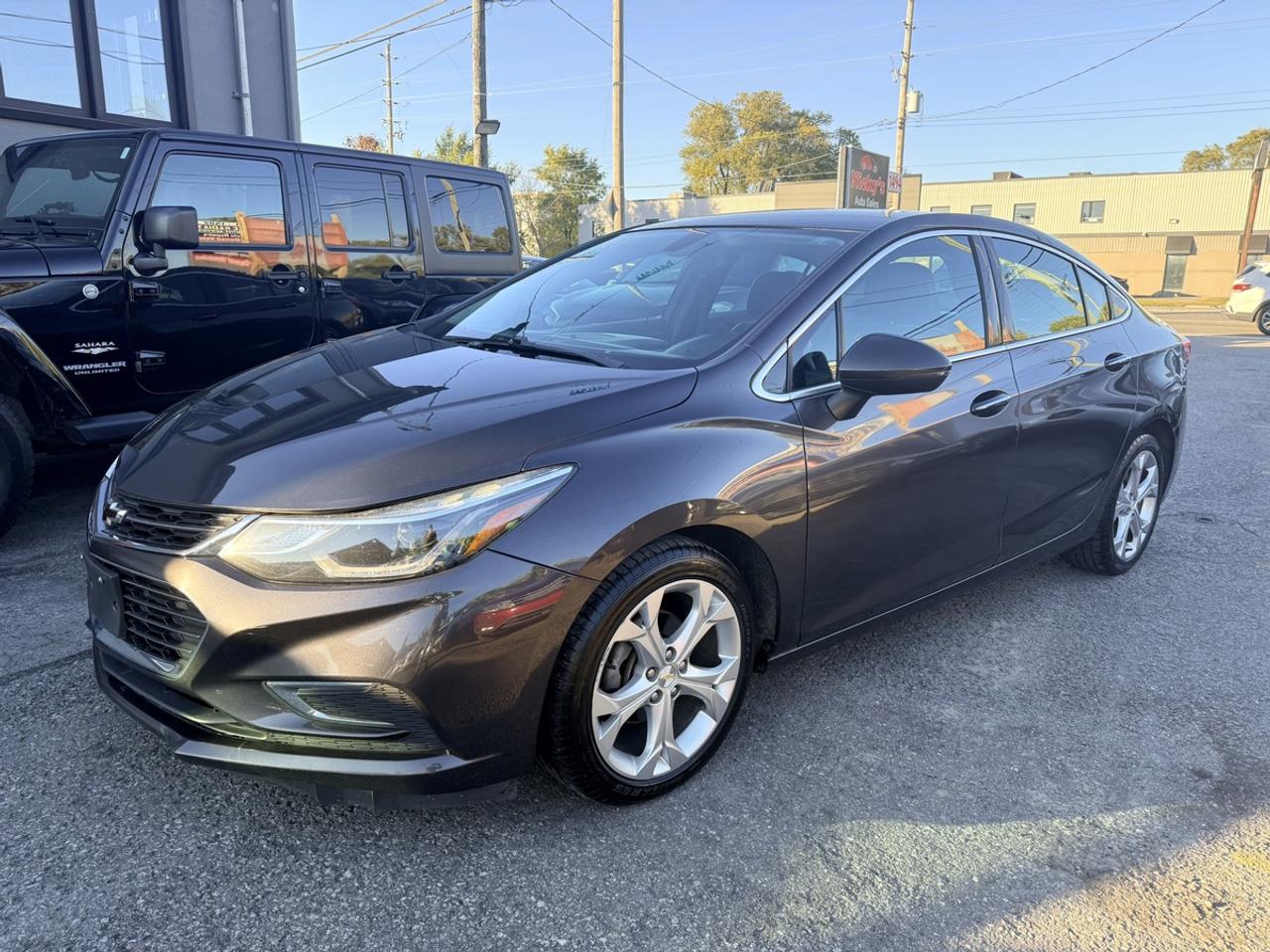 2017 Chevrolet Cruze PREMIER - ONLY 106,000 KM! - LEATHER - R.CAMERA - REMOTE START - HEATED STEERING WHEEL - LOADED! Photo