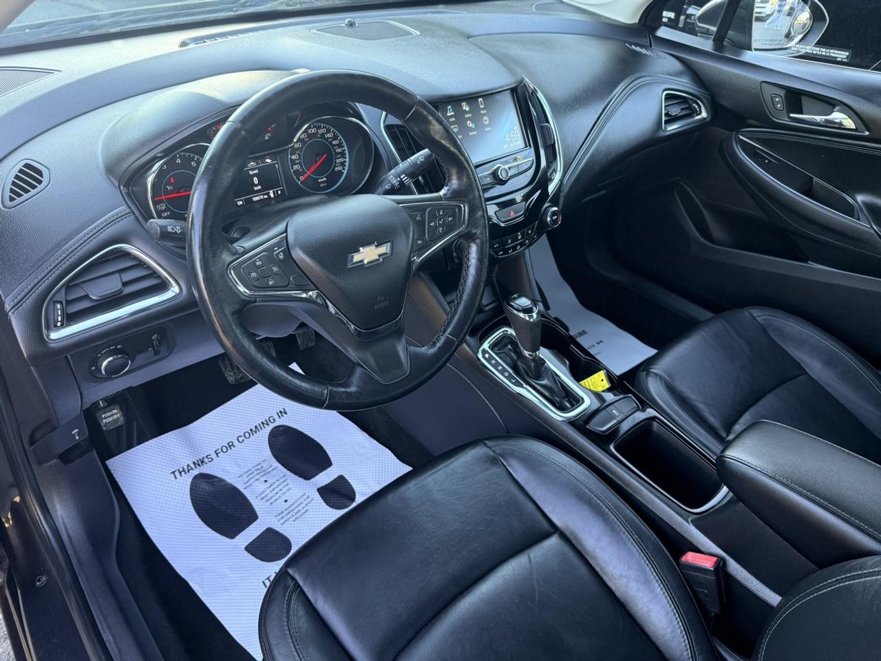 2017 Chevrolet Cruze PREMIER - ONLY 106,000 KM! - LEATHER - R.CAMERA - REMOTE START - HEATED STEERING WHEEL - LOADED! Photo
