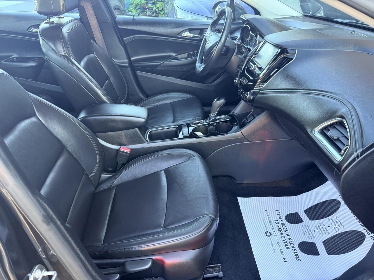 2017 Chevrolet Cruze PREMIER - ONLY 106,000 KM! - LEATHER - R.CAMERA - REMOTE START - HEATED STEERING WHEEL - LOADED! Photo