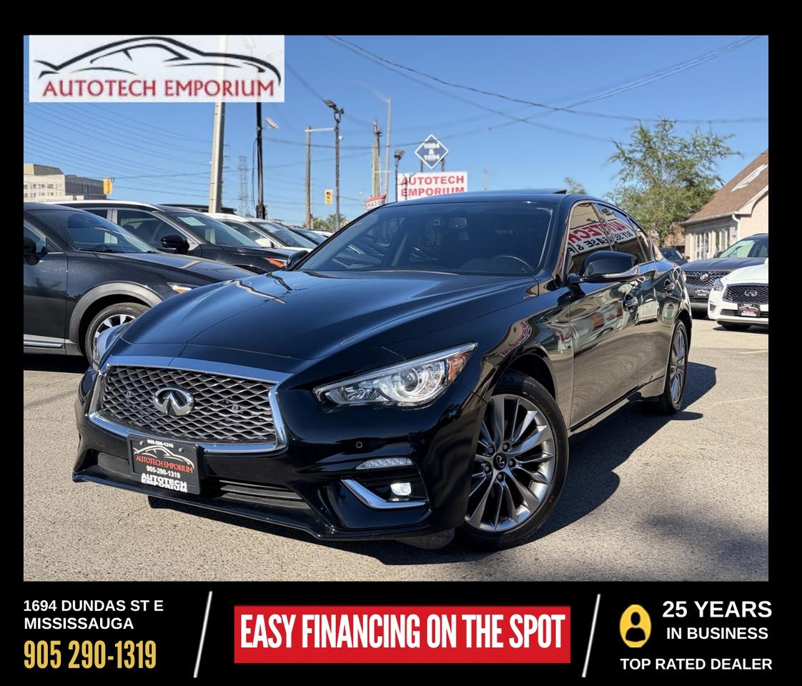 2024 Infiniti Q50 LUXE AWD   Htd Steering   360 Cam Photo0