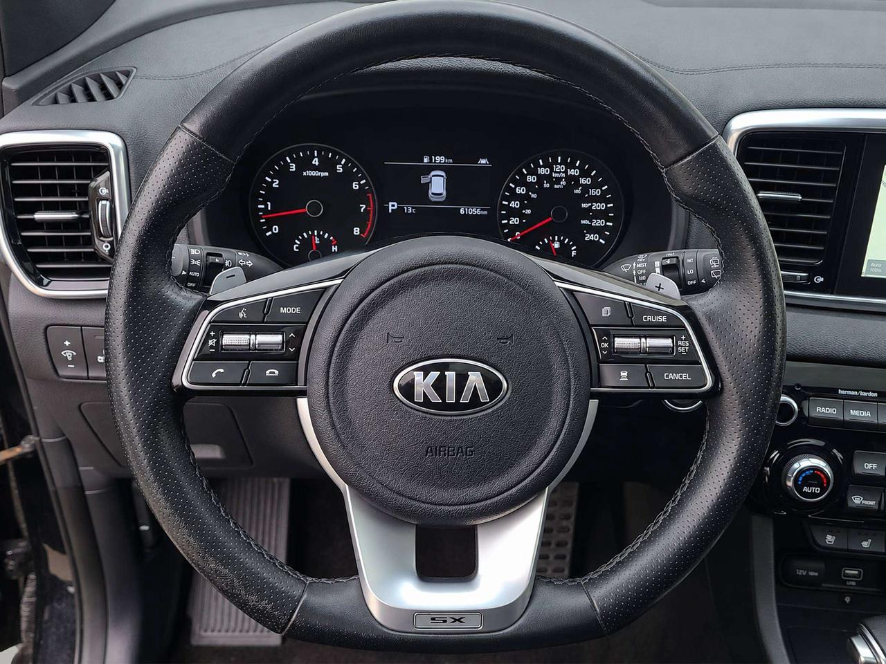 2022 Kia Sportage SX AWD, HTD/COOLED LEATHER, PANO ROOF, 61KM! Photo