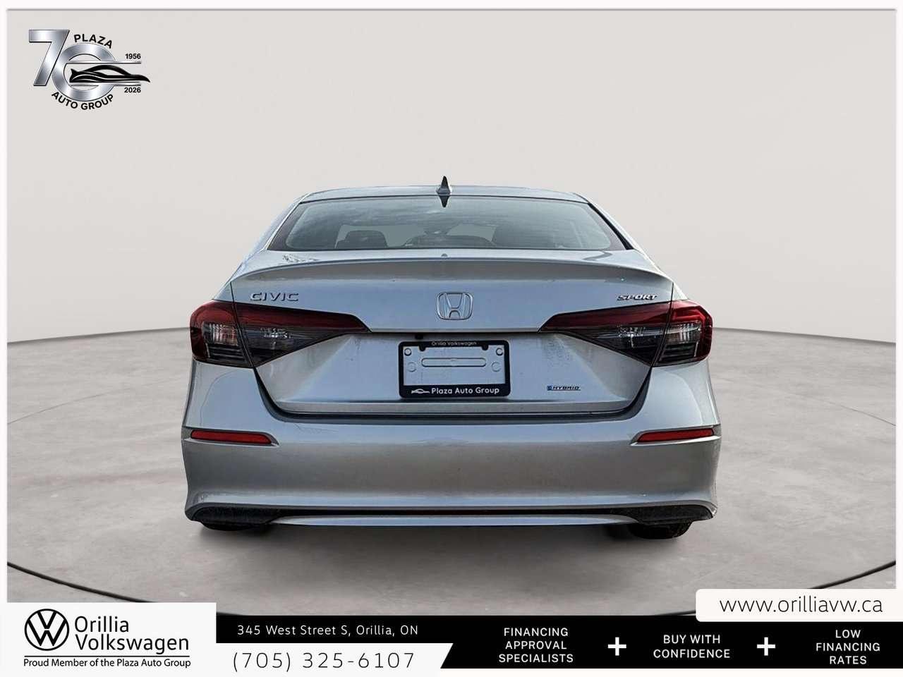 2025 Honda Civic Sport 200 HP Hybrid   Power Moonroof   Heated Seats / Photo