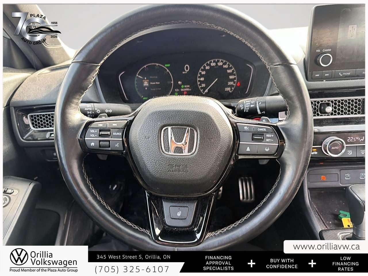 2025 Honda Civic Sport 200 HP Hybrid   Power Moonroof   Heated Seats / Photo