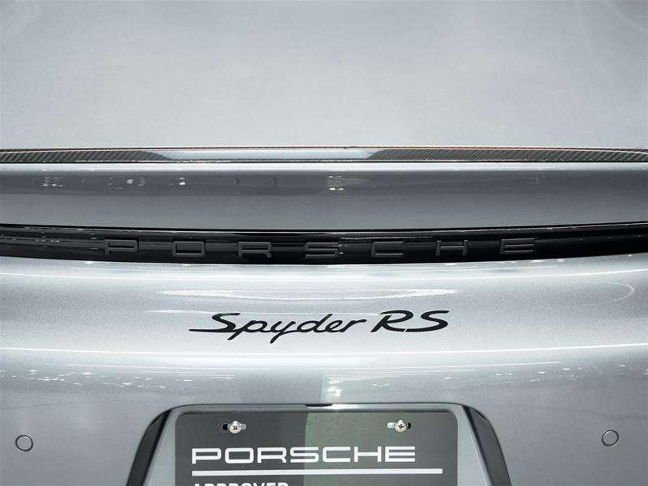 2025 Porsche 718 Spyder RS Roadster Photo