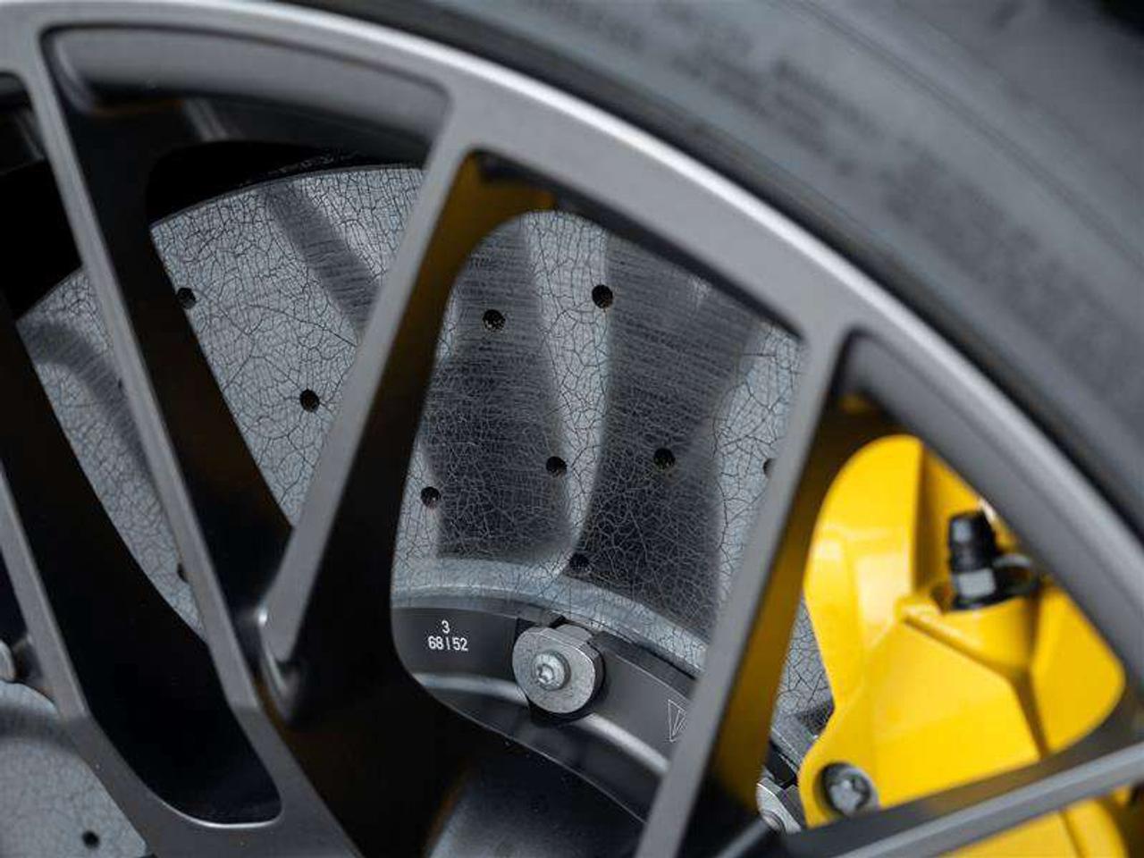 2026 Porsche 911 Turbo S Coupe Front Axle Lift System Surround View with Active Parking Support Lane Change Assist Ad Photo
