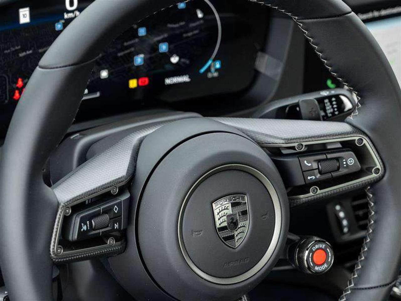 2026 Porsche 911 Turbo S Coupe Front Axle Lift System Surround View with Active Parking Support Lane Change Assist Ad Photo