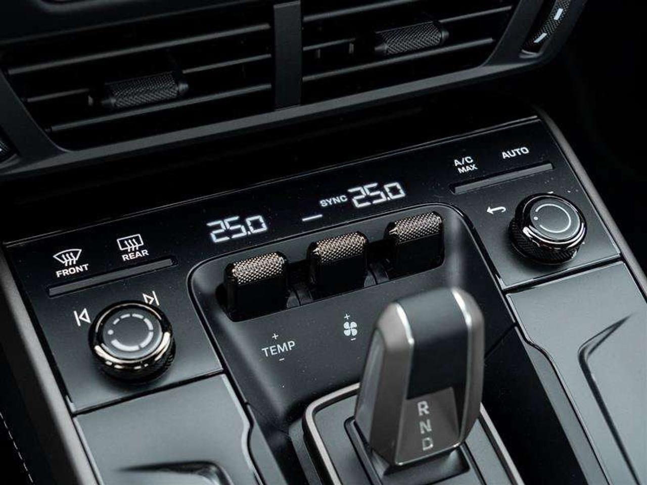 2026 Porsche 911 Turbo S Coupe Front Axle Lift System Surround View with Active Parking Support Lane Change Assist Ad Photo