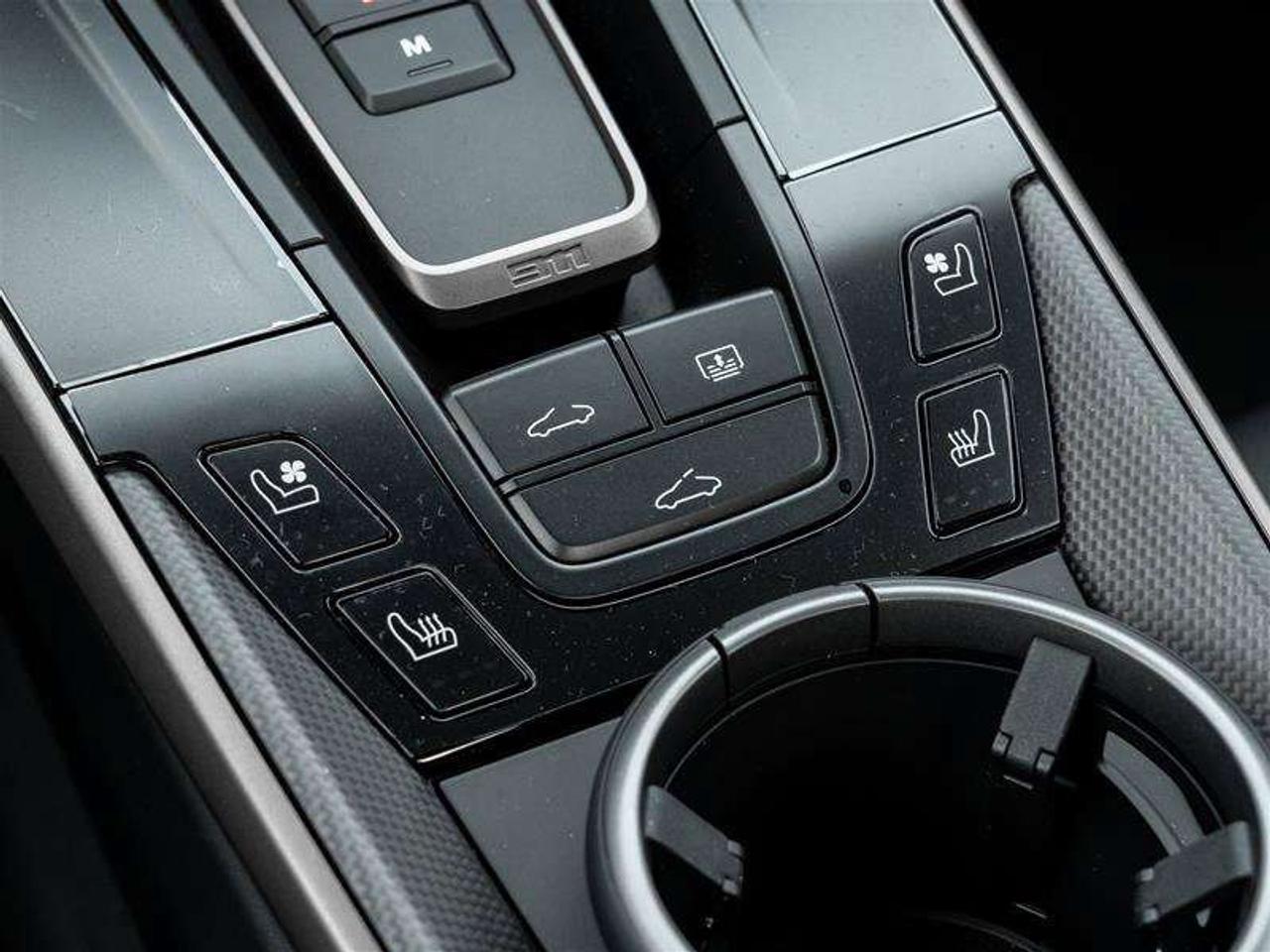 2026 Porsche 911 Turbo S Coupe Front Axle Lift System Surround View with Active Parking Support Lane Change Assist Ad Photo