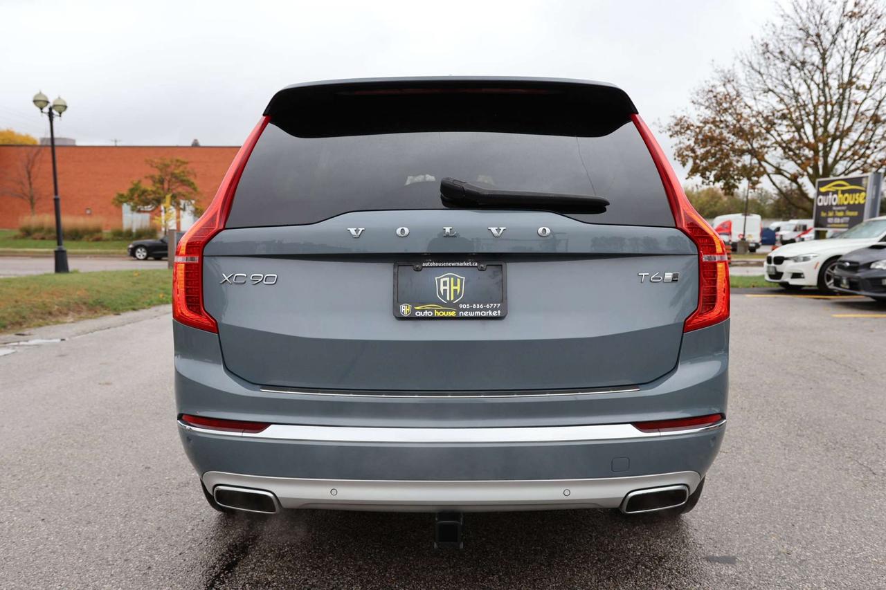 2020 Volvo XC90 T6-AWD-INSCRIPTION-7PASS/360CAM/NAV/ADAPT CRUISE/BLIS/HUD/FCW/LKA/LEATHER/H&C SEATS/CARPLAY/KEYLESS/PANOROOF Photo