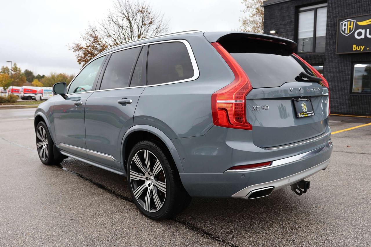 2020 Volvo XC90 T6-AWD-INSCRIPTION-7PASS/360CAM/NAV/ADAPT CRUISE/BLIS/HUD/FCW/LKA/LEATHER/H&C SEATS/CARPLAY/KEYLESS/PANOROOF Photo