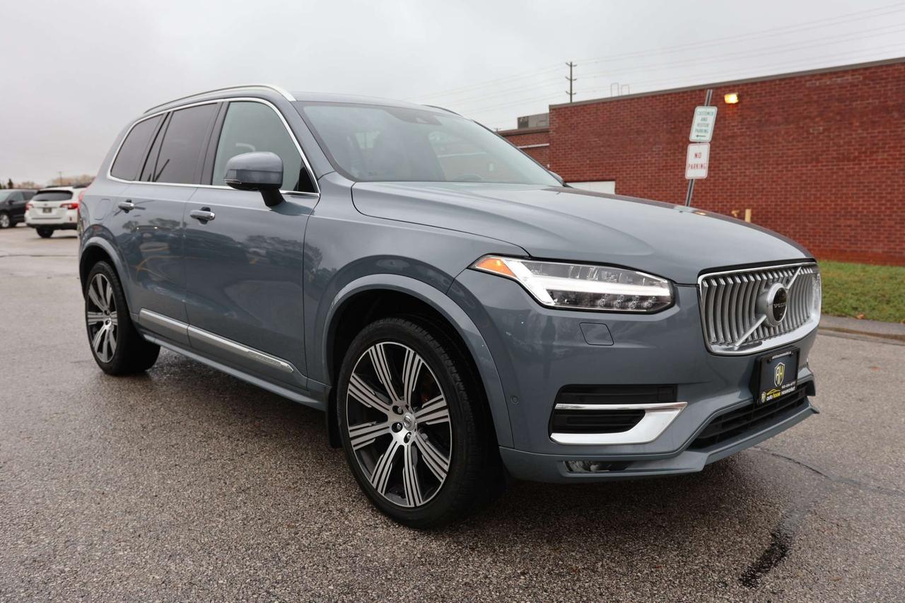2020 Volvo XC90 T6-AWD-INSCRIPTION-7PASS/360CAM/NAV/ADAPT CRUISE/BLIS/HUD/FCW/LKA/LEATHER/H&C SEATS/CARPLAY/KEYLESS/PANOROOF Photo