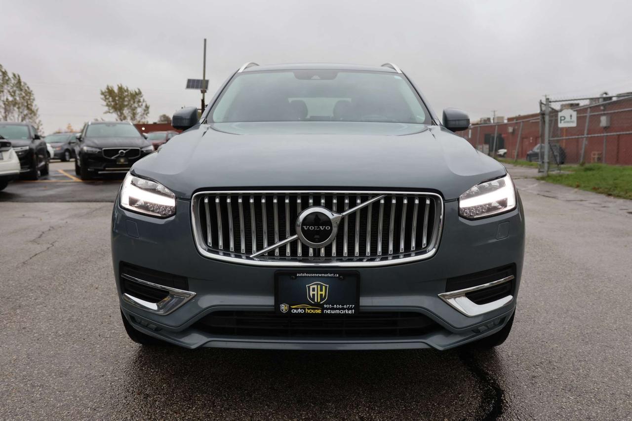 2020 Volvo XC90 T6-AWD-INSCRIPTION-7PASS/360CAM/NAV/ADAPT CRUISE/BLIS/HUD/FCW/LKA/LEATHER/H&C SEATS/CARPLAY/KEYLESS/PANOROOF Photo