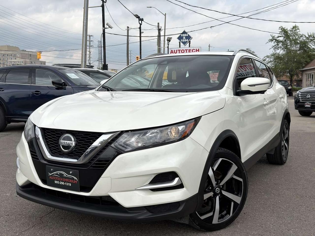 2021 Nissan Qashqai SL AWD Pearl White Pro Pilot   Leather   Navi   360 Cam Photo5