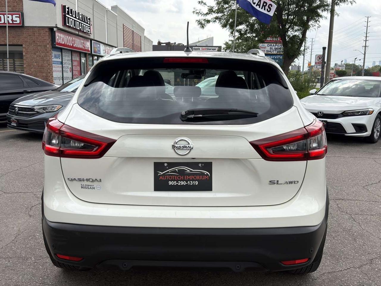 2021 Nissan Qashqai SL AWD Pearl White Pro Pilot   Leather   Navi   360 Cam Photo