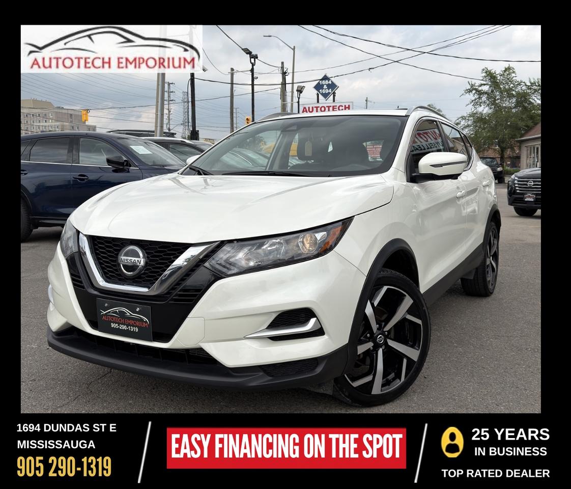 2021 Nissan Qashqai SL AWD Pearl White Pro Pilot   Leather   Navi   360 Cam Photo0
