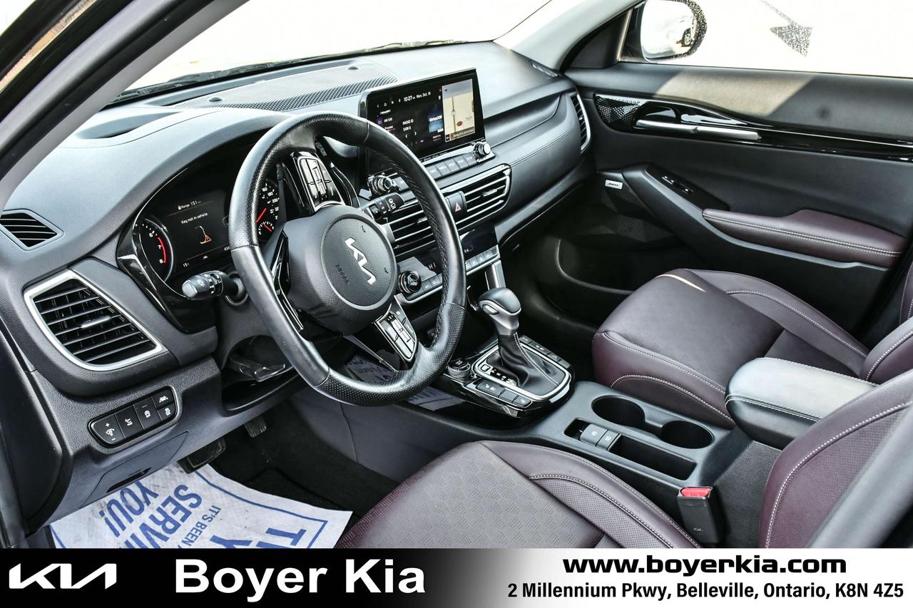 2023 Kia Seltos SX Turbo AWD w/Burgundy Interior Photo