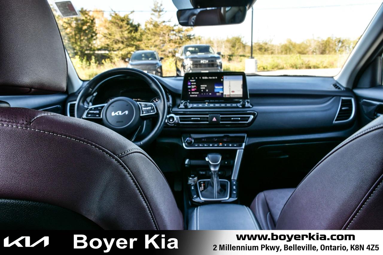 2023 Kia Seltos SX Turbo AWD w/Burgundy Interior Photo