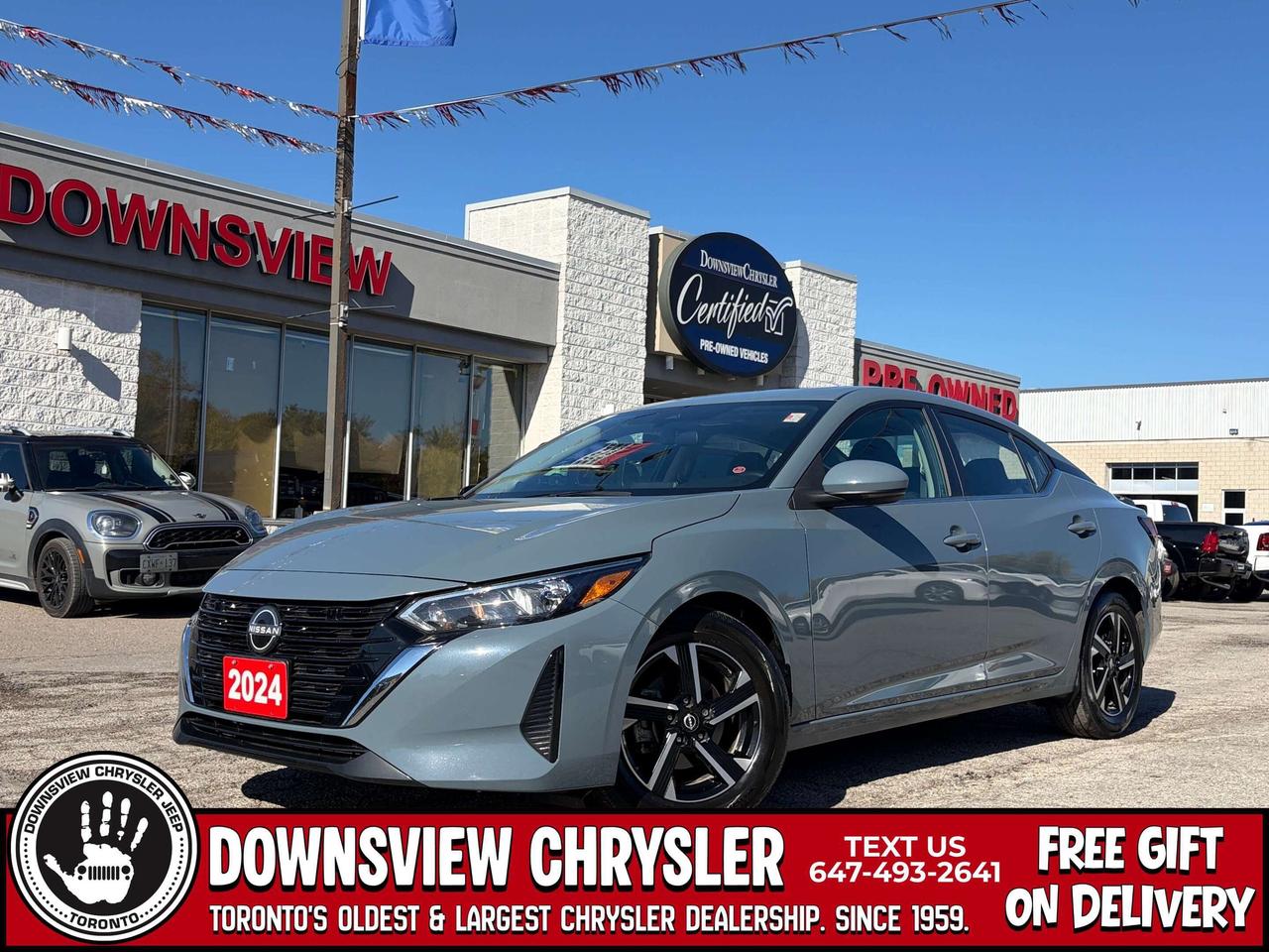 2024 Nissan Sentra SV Moonroof w/Remote Start, Intelligent Cruise Photo