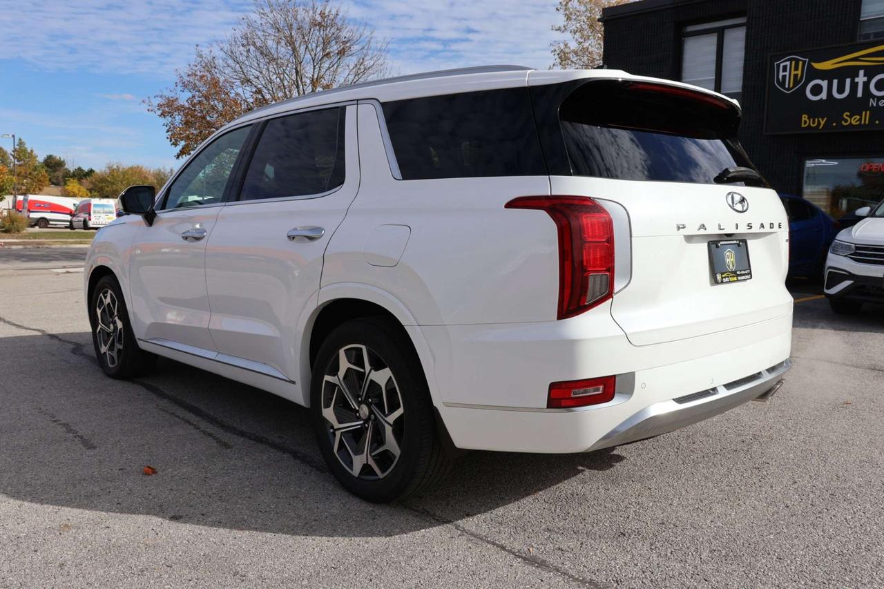 2021 Hyundai PALISADE ULTIMATE-CALLIGRAPHY-7PASS-AWD-R START/NAV/360 CAM/ADAPT CRUISE/BLIS/FCW/LKA/HUD/H&C SEATS/KEYLESS/CARPLAY/SUN&MOONROOF/W Photo