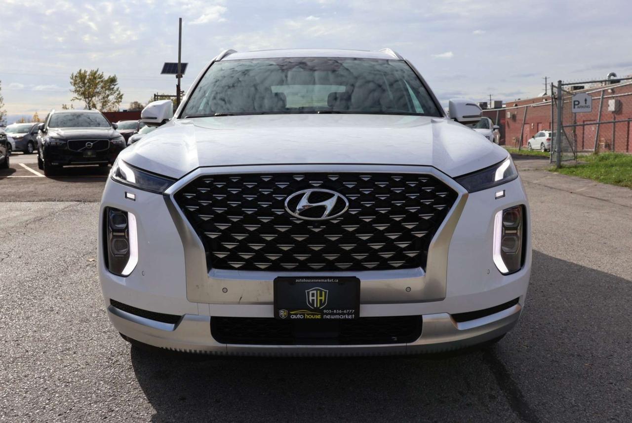 2021 Hyundai PALISADE ULTIMATE-CALLIGRAPHY-7PASS-AWD-R START/NAV/360 CAM/ADAPT CRUISE/BLIS/FCW/LKA/HUD/H&C SEATS/KEYLESS/CARPLAY/SUN&MOONROOF/W Photo
