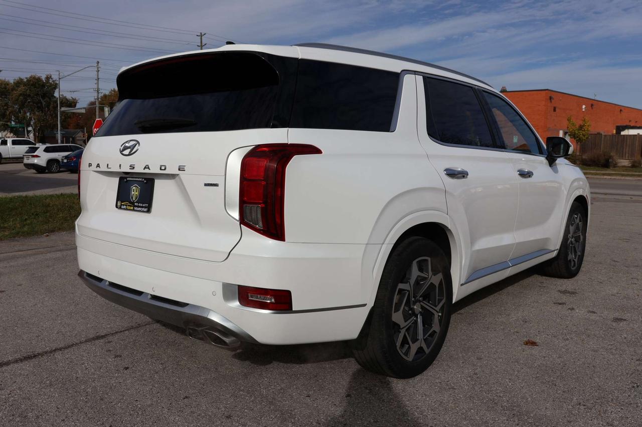2021 Hyundai PALISADE ULTIMATE-CALLIGRAPHY-7PASS-AWD-R START/NAV/360 CAM/ADAPT CRUISE/BLIS/FCW/LKA/HUD/H&C SEATS/KEYLESS/CARPLAY/SUN&MOONROOF/W Photo