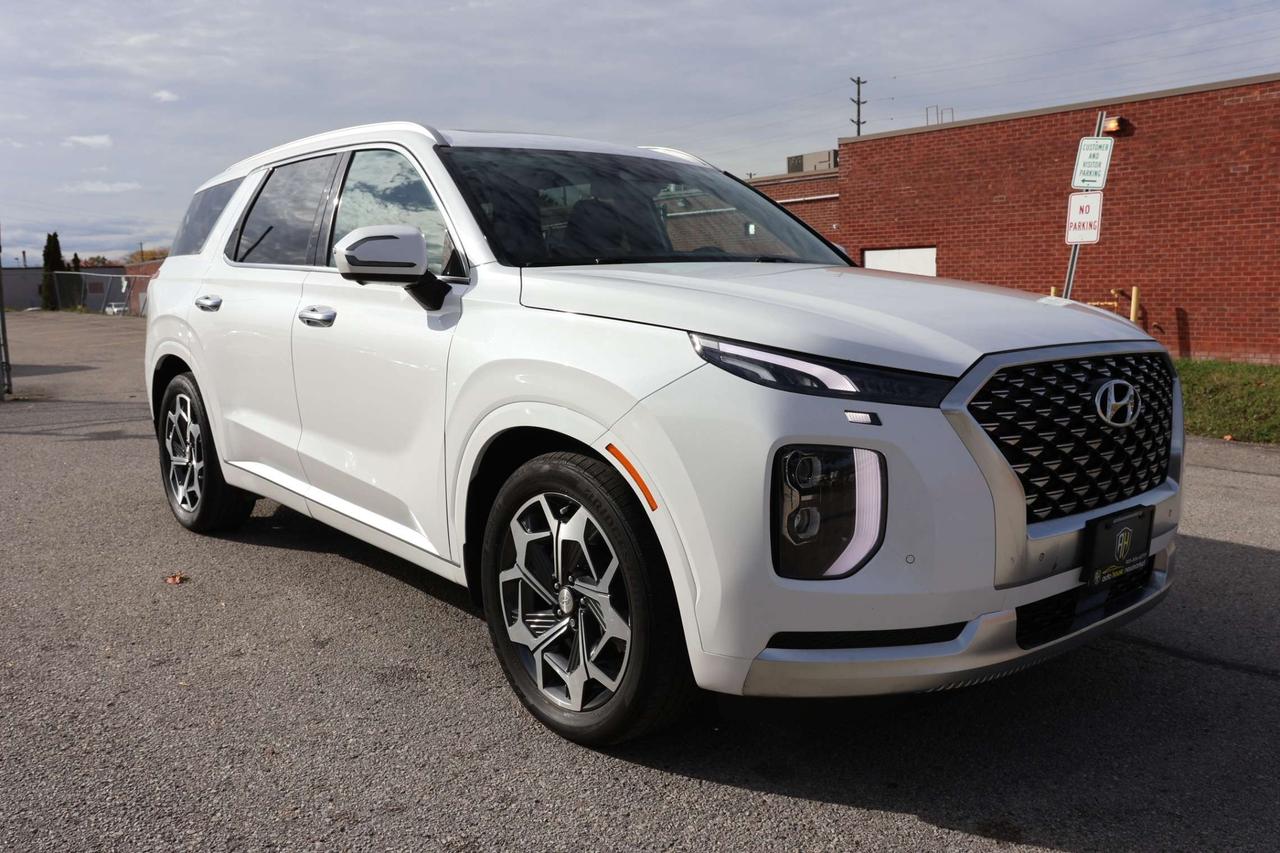 2021 Hyundai PALISADE ULTIMATE-CALLIGRAPHY-7PASS-AWD-R START/NAV/360 CAM/ADAPT CRUISE/BLIS/FCW/LKA/HUD/H&C SEATS/KEYLESS/CARPLAY/SUN&MOONROOF/W Photo