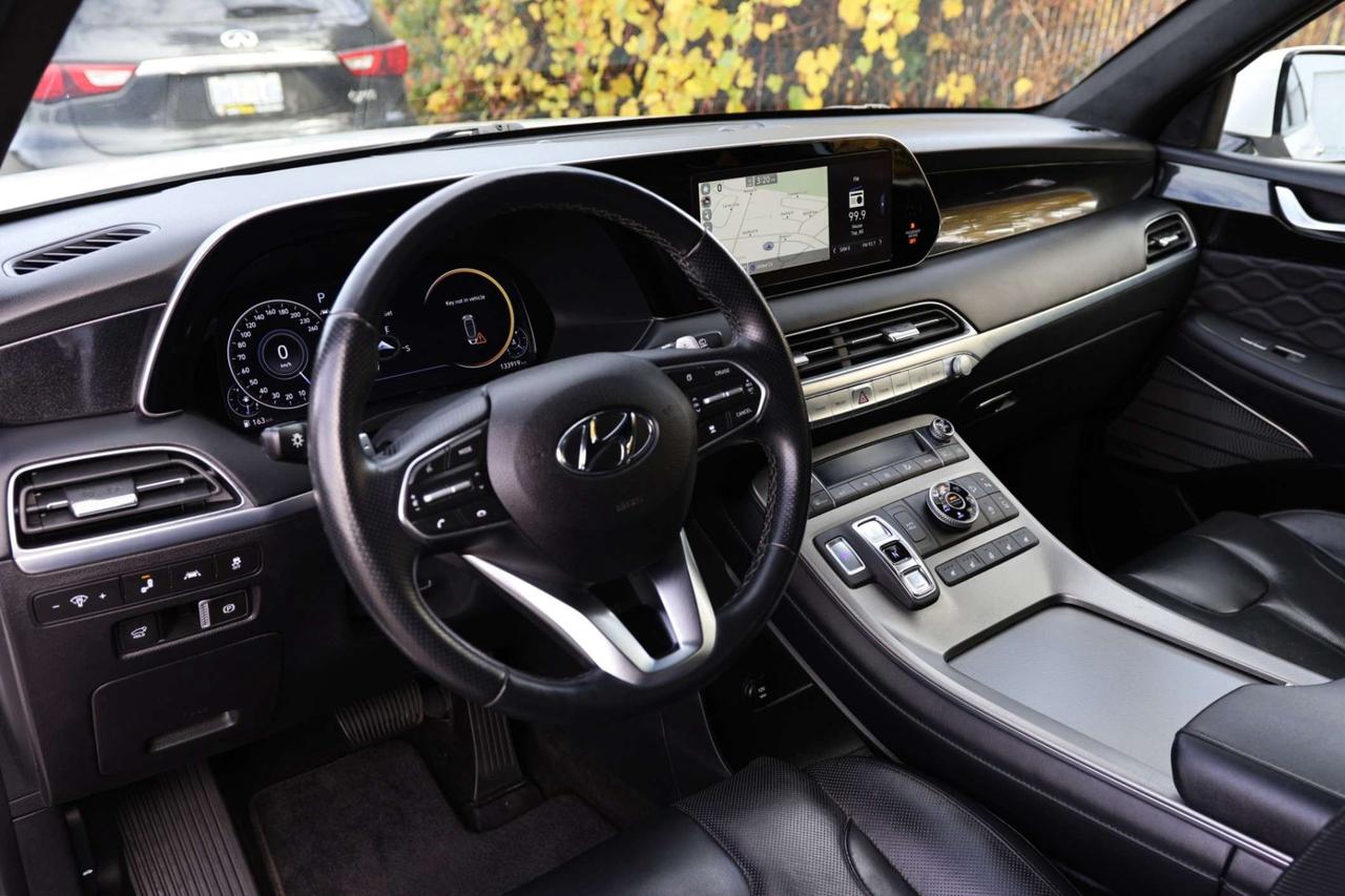 2021 Hyundai PALISADE ULTIMATE-CALLIGRAPHY-7PASS-AWD-R START/NAV/360 CAM/ADAPT CRUISE/BLIS/FCW/LKA/HUD/H&C SEATS/KEYLESS/CARPLAY/SUN&MOONROOF/W Photo