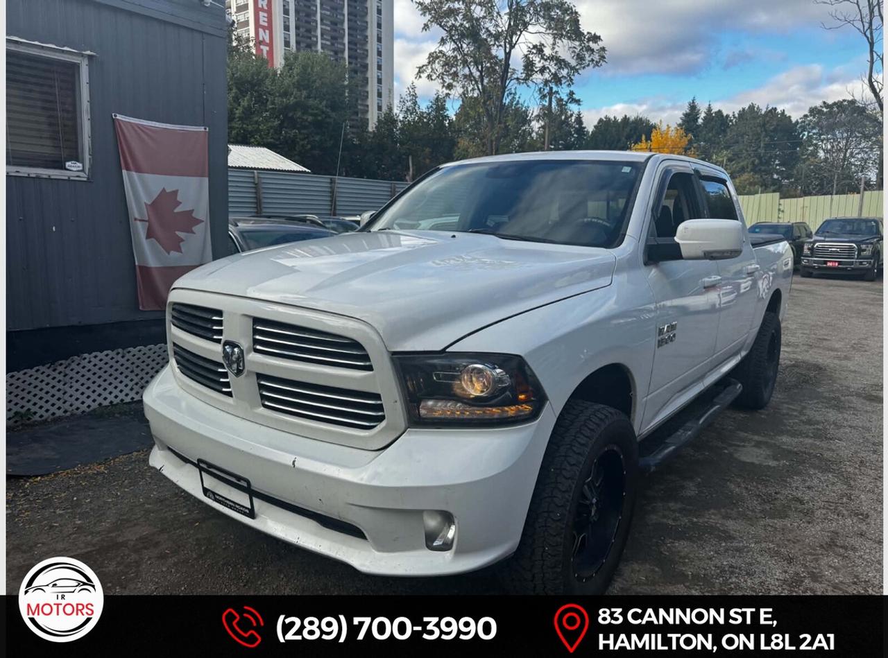 2014 RAM 1500 Sport Crew Cab 4x4 *Rebuilt* *Certified* *3Yr  Photo0