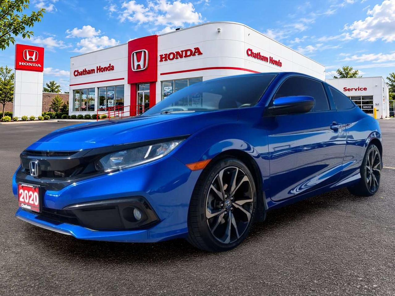 2020 Honda Civic Sport CVT Coupe Photo0