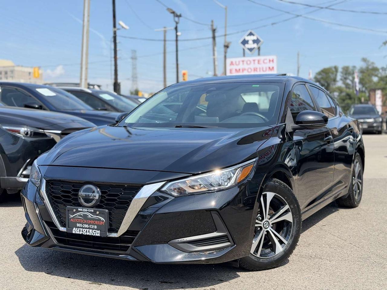 2021 Nissan Sentra SV Moonroof   Blind Spot   Dual Climate   Carplay Photo