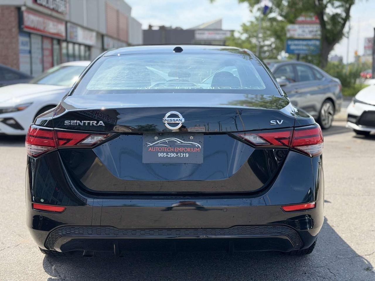 2021 Nissan Sentra SV Moonroof   Blind Spot   Dual Climate   Carplay Photo