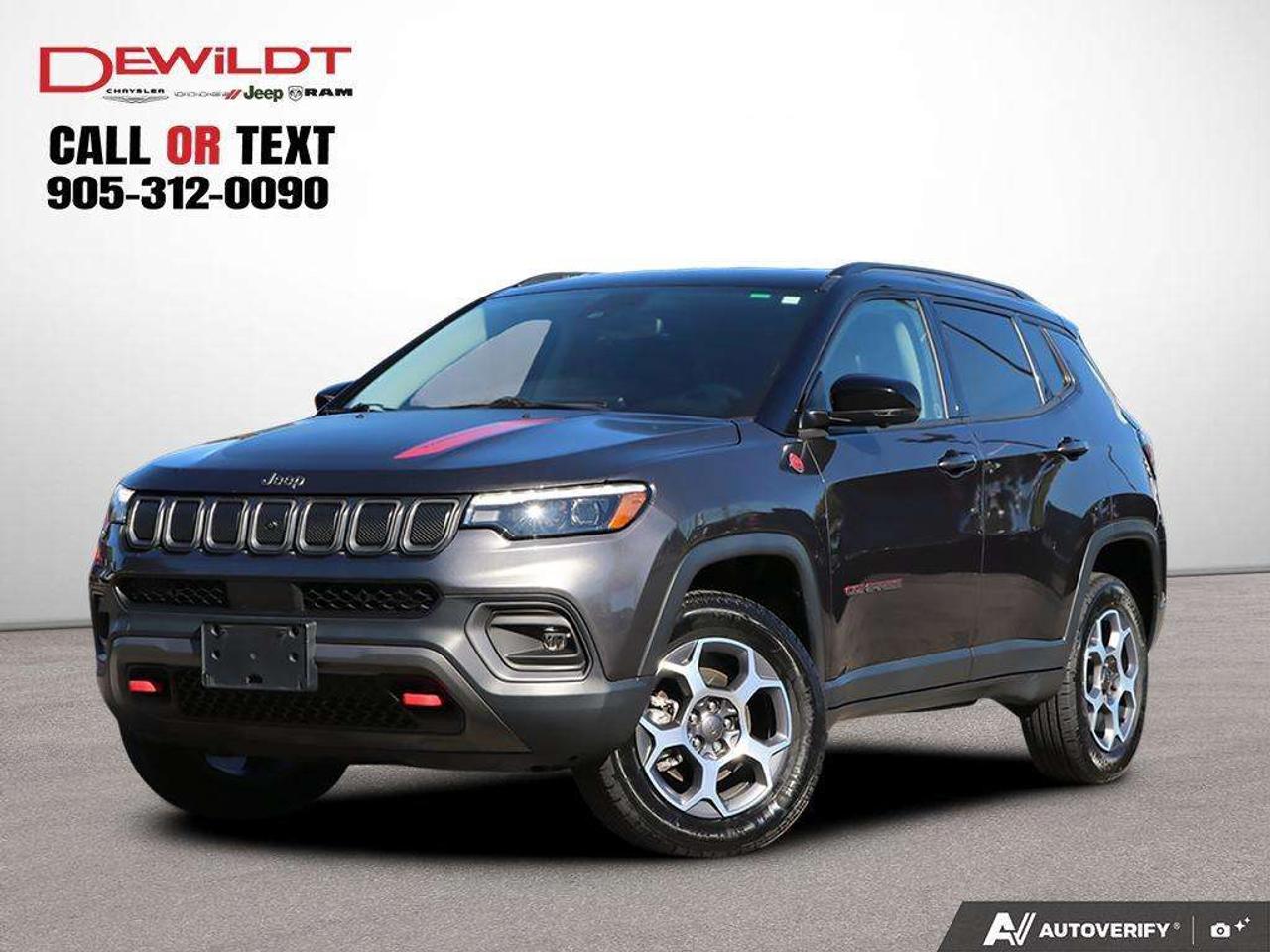 2022 Jeep Compass TRAILHAWK ELITE   LEATHER   ONE OWNER Photo0