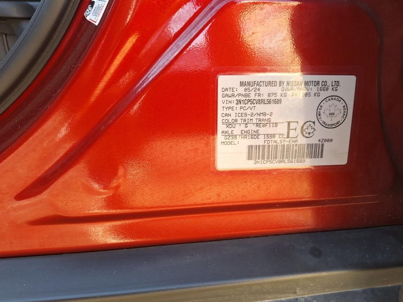 2024 Nissan Kicks SV FWD Photo