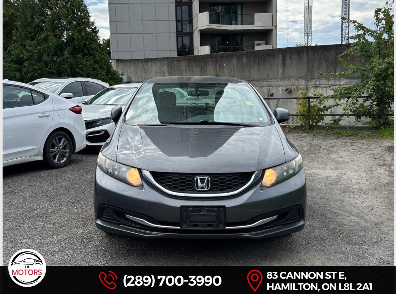 2013 Honda Civic LX Manual *No Accidents* *Certified* *3Yr Wa  Photo1