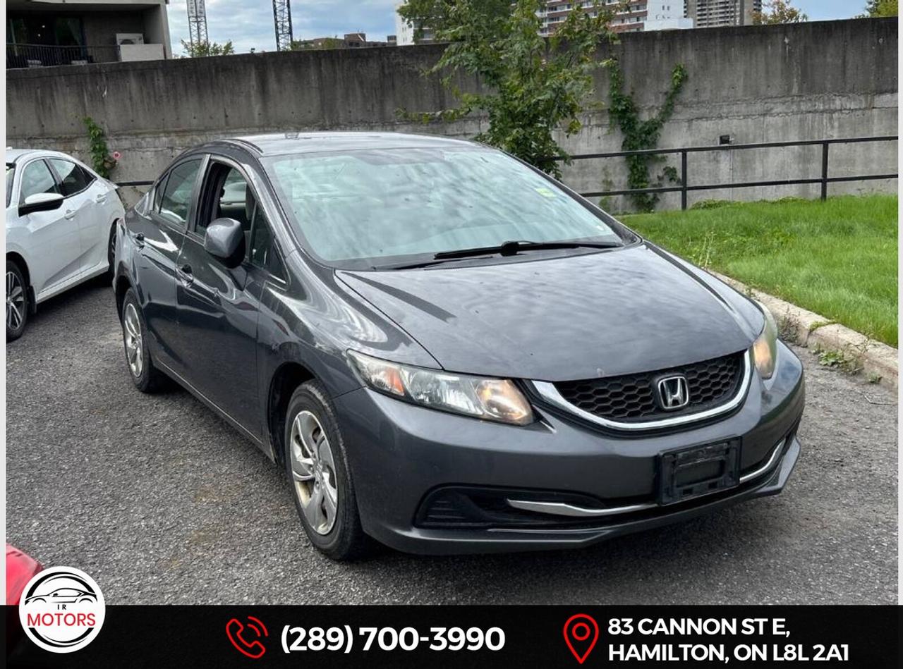2013 Honda Civic LX Manual *No Accidents* *Certified* *3Yr Wa  Photo