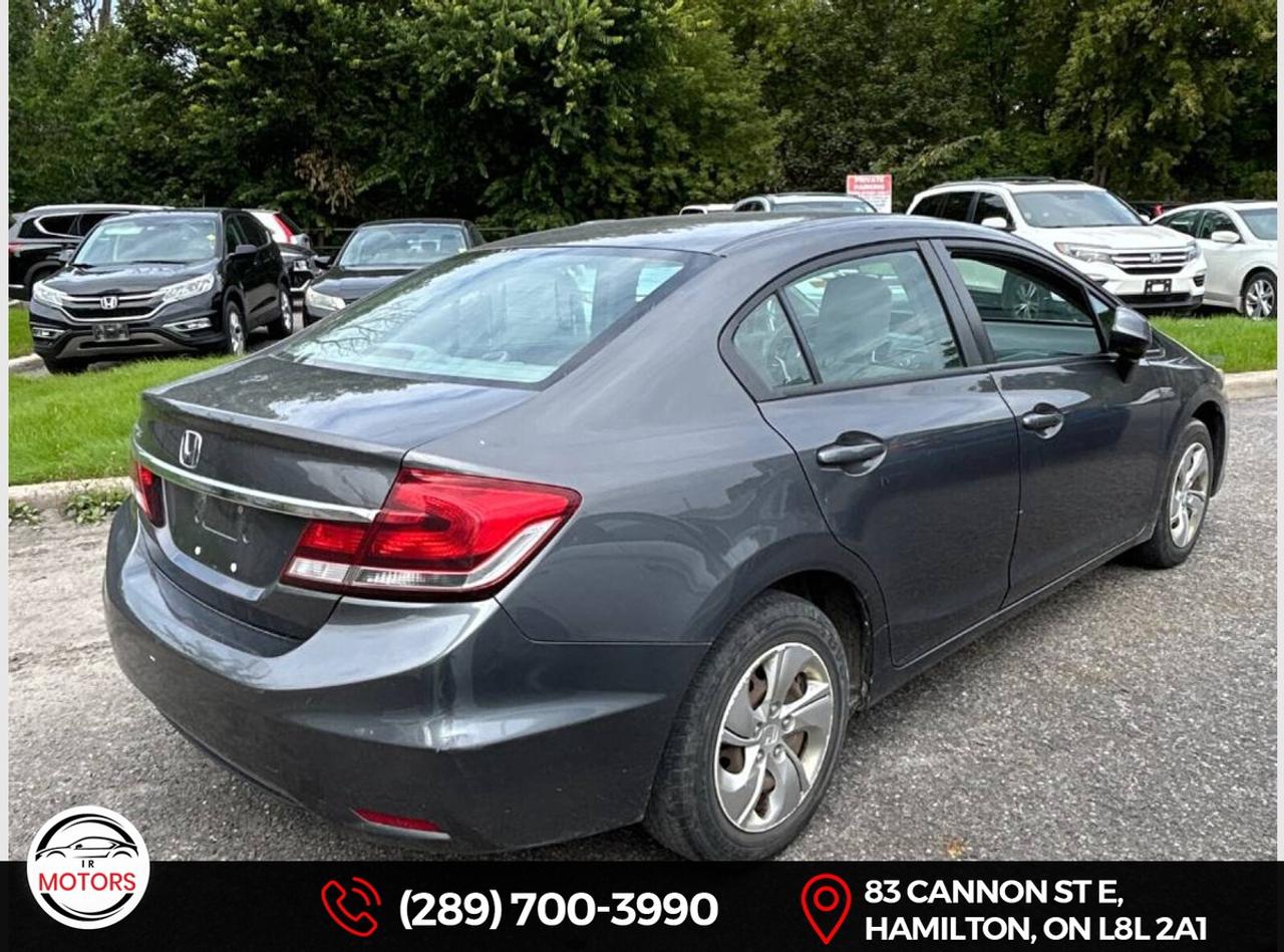 2013 Honda Civic LX Manual *No Accidents* *Certified* *3Yr Wa  Photo