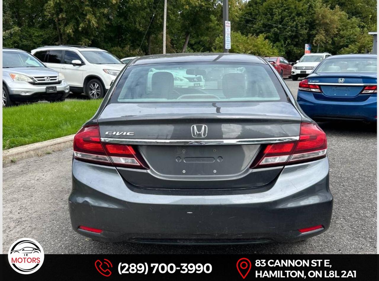 2013 Honda Civic LX Manual *No Accidents* *Certified* *3Yr Wa  Photo