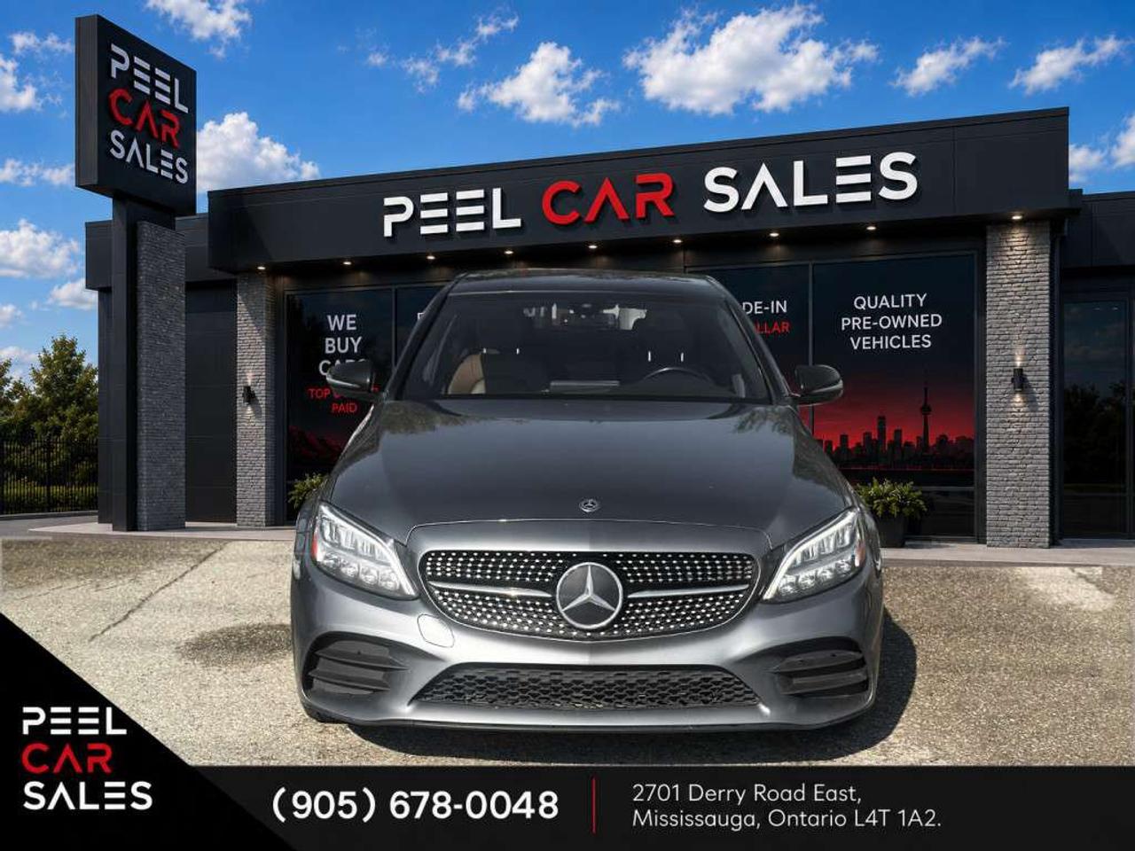 2020 Mercedes-Benz C-Class C300 4MATIC SUNROOF AMG ALLOYS LEATHER SEATS Photo1