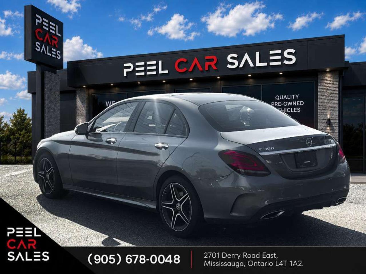 2020 Mercedes-Benz C-Class C300 4MATIC SUNROOF AMG ALLOYS LEATHER SEATS Photo4